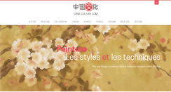 Desktop Screenshot of chine-culture.com